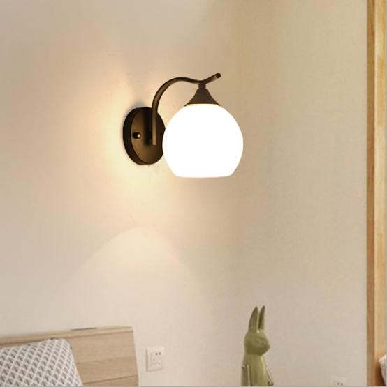 ĐÈN GẮN TƯỜNG BÓNG TRÒN TRANG TRÍ CẦU THANG- HÀNH LANG VSLIGHT - TẶNG KÈM BÓNG CHÍNH HÃNG