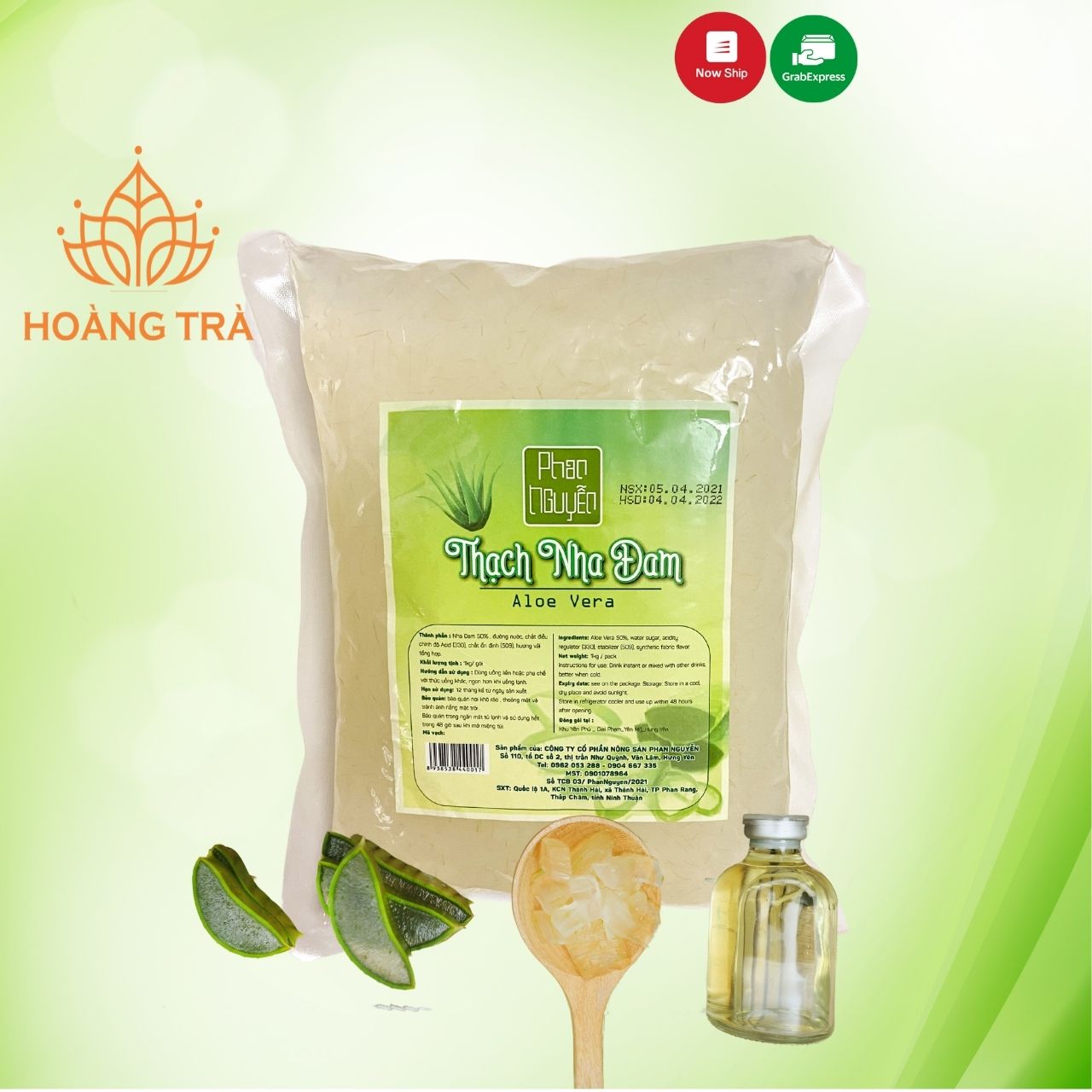 Thạch nha đam thanh mát cao cấp