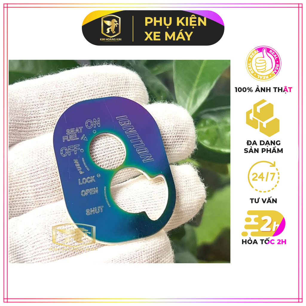 Tem nhôm dán ổ khóa wave rs ,future , uy tín, chất lượng, mua ngay