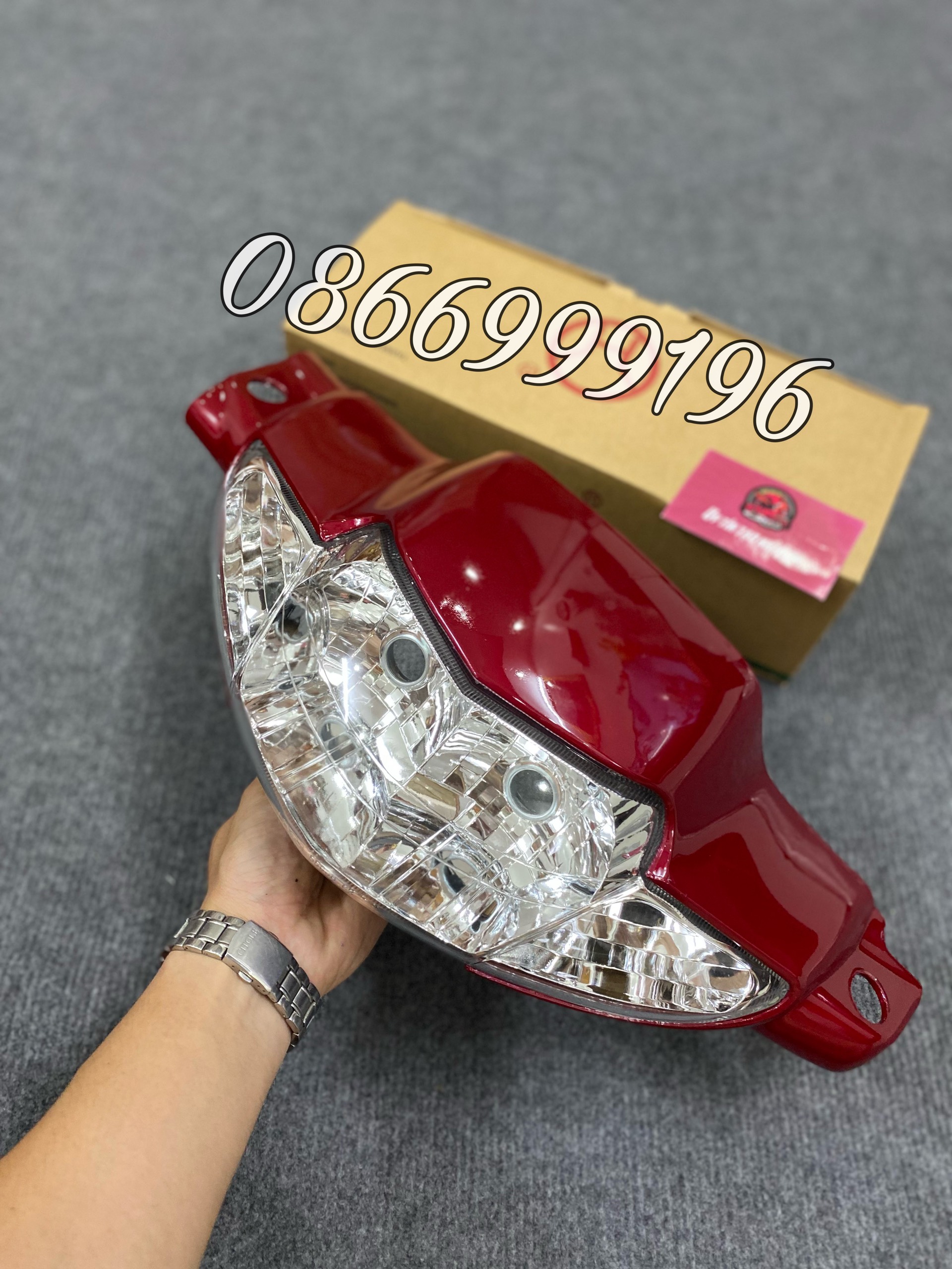 Pha chóa đèn xe wave alpha, wave zx