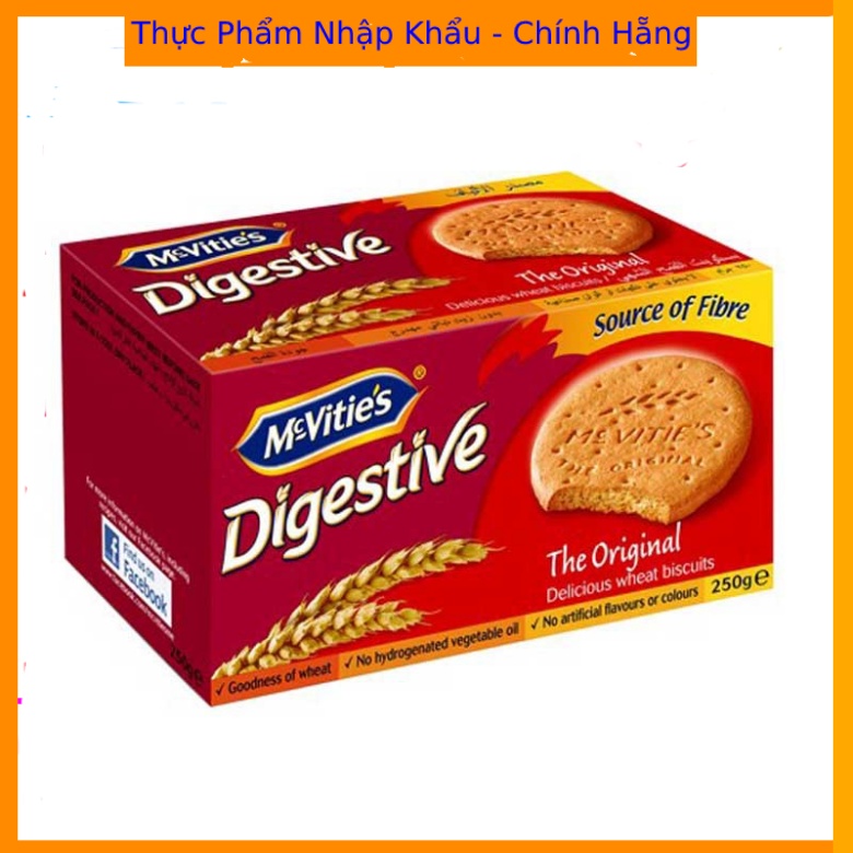 Bánh Quy Lúa Mì Nguyên Cám Truyền Thống Mcvities Nhập Khẩu Uk