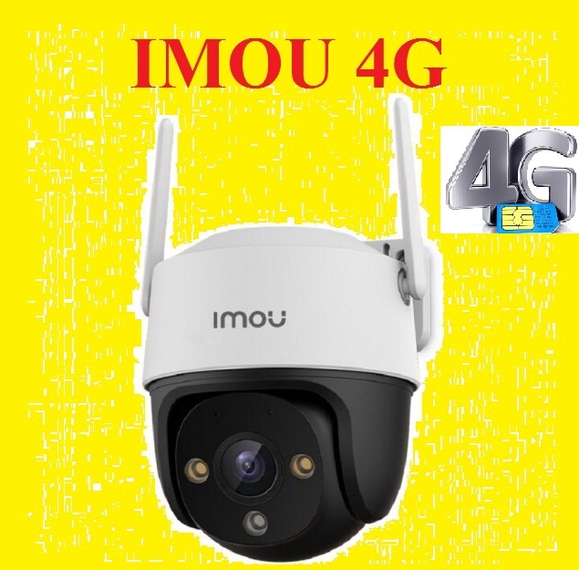 Camera imou s21ftp dùng sim 4g có đèn có loa - imou sim 4g - camera dùng sim