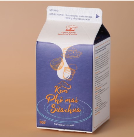 Kem phô mai sữa chua 500g