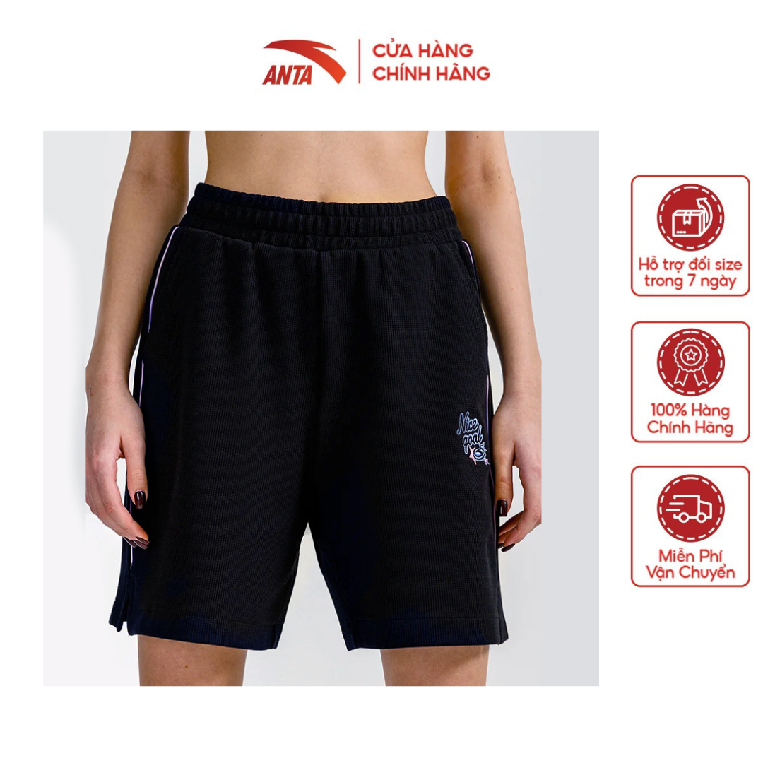 Quần short thể thao nữ anta 862318307-2