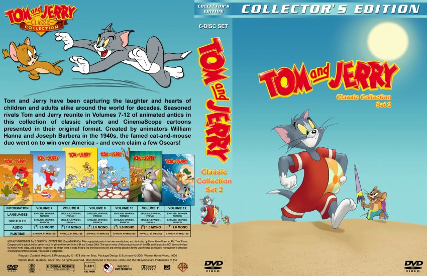 Trọn bộ DVD Tom và Jerry Classic Collection - Set 2