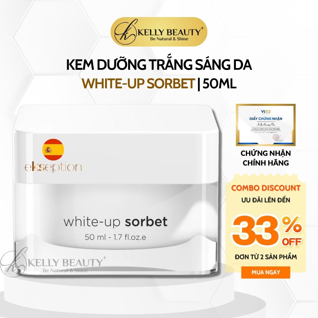 Kem Dưỡng Sáng Da ekseption White-Up Sorbet Cream | Kelly Beauty