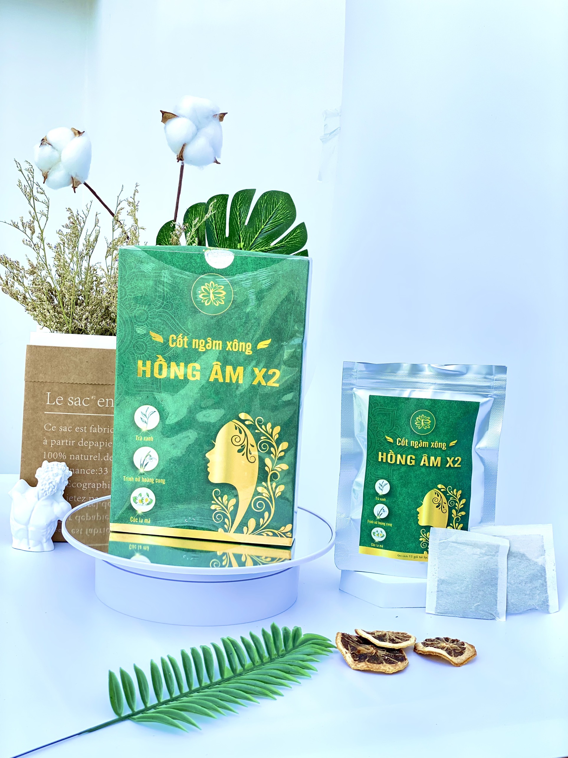 Cốt ngâm xông hồng âm x2 lan chi - đông y lan chi - nhà phân phối chính hãng