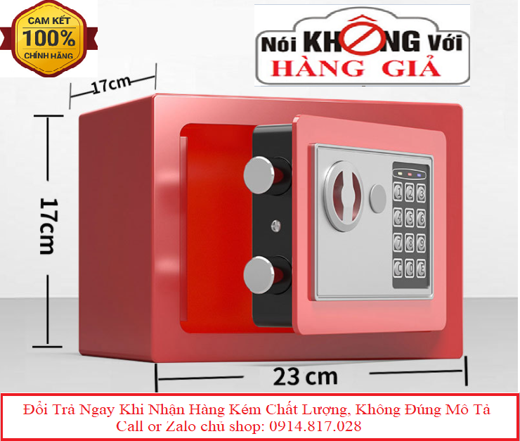 Két sắt điện tử chống cháy, két sắt mini khoá điện tử