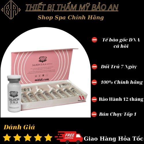 Tế bào gốc dna. cá hồi super skin salmon dna chính hãng