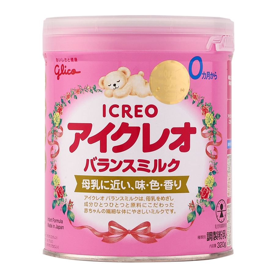 Sữa Glico Icreo số 0 nội địa Nhật Bản