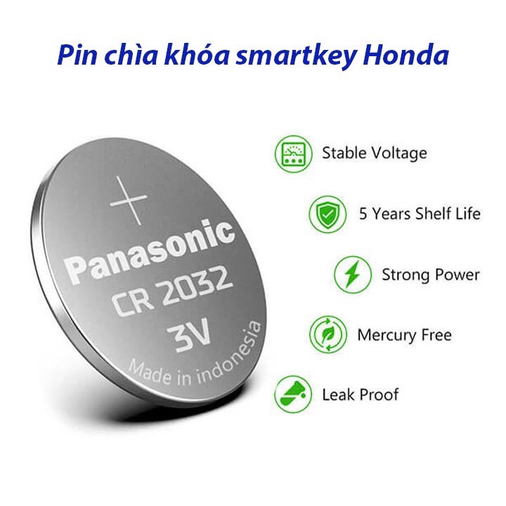 Pin Panasonic CR2032-Pin cúc Panasonic 3V Lithium