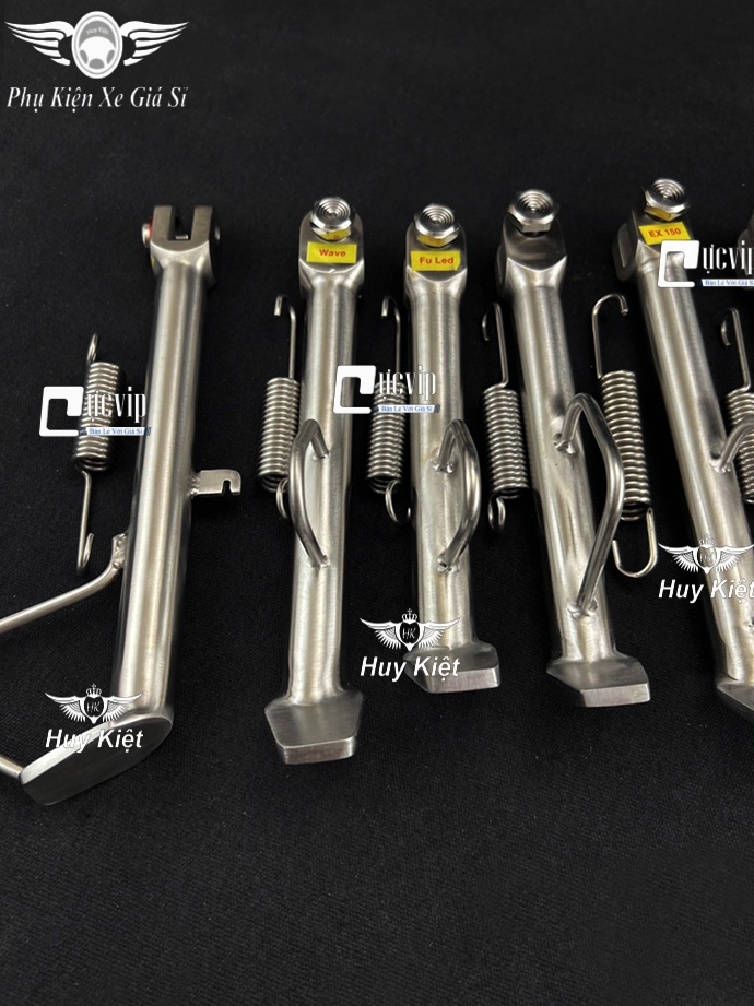 Chân Chống Nghiêng Inox (Kèm Ốc Lò Xo) Winner, Exciter, Sonic, Raider, Satria, Sirius, Future, SH 2008 - 2019, Vario, AB, Vision, Dr, Wave, Wave A 2017 C- MS6326