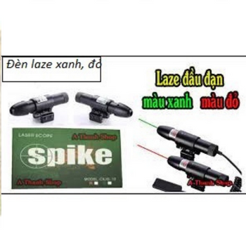 Đèn laze pcp tia xanh - đỏ tặng cục sạc siêu bền