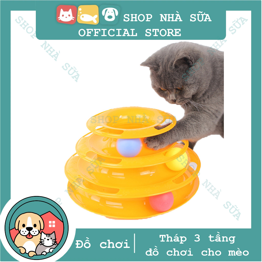 Đô Chơi Tháp Banh Cho Mèo - Đồ Chơi Cho Mèo