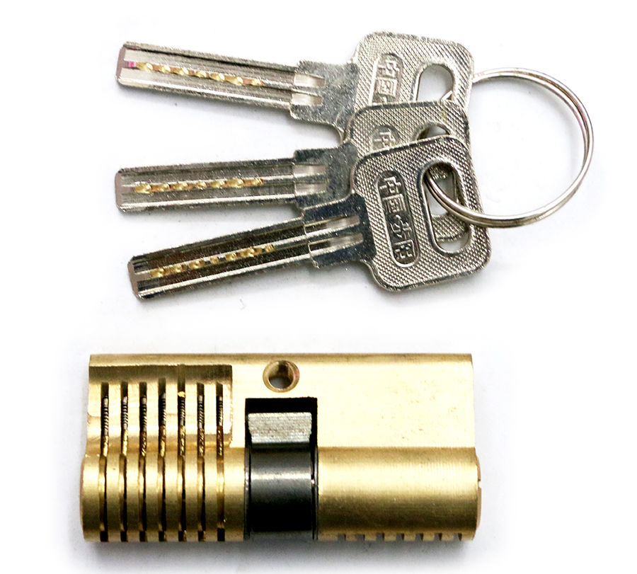 7pin Đồng thực hành khóa Euro hồ sơ xi lanh lưỡi liềm khóa đôi đứng đầu hàng bằng đá cẩm thạch thợ khóa công cụ