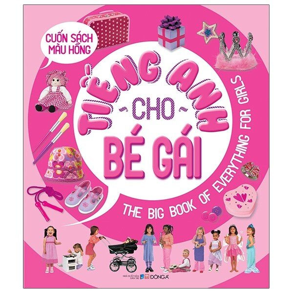 Cuốn sách màu hồng - tiếng anh cho bé gái