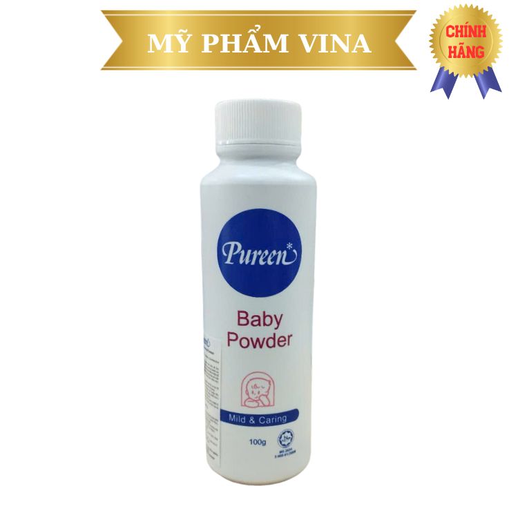 Phấn rôm dịu nhẹ Pureen cho bé 100g