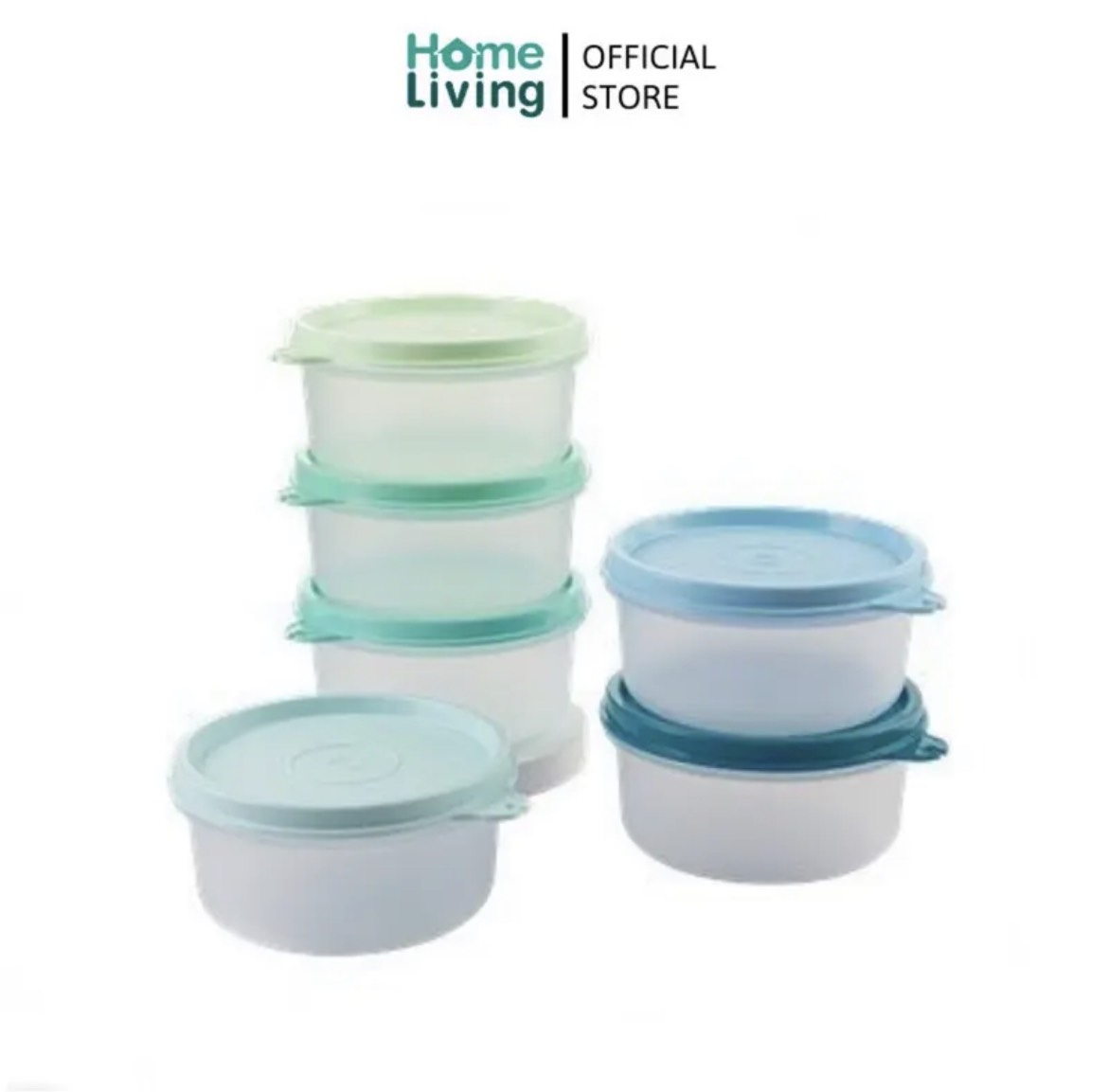 Bộ hộp bqt tupperware colorful small server 200ml