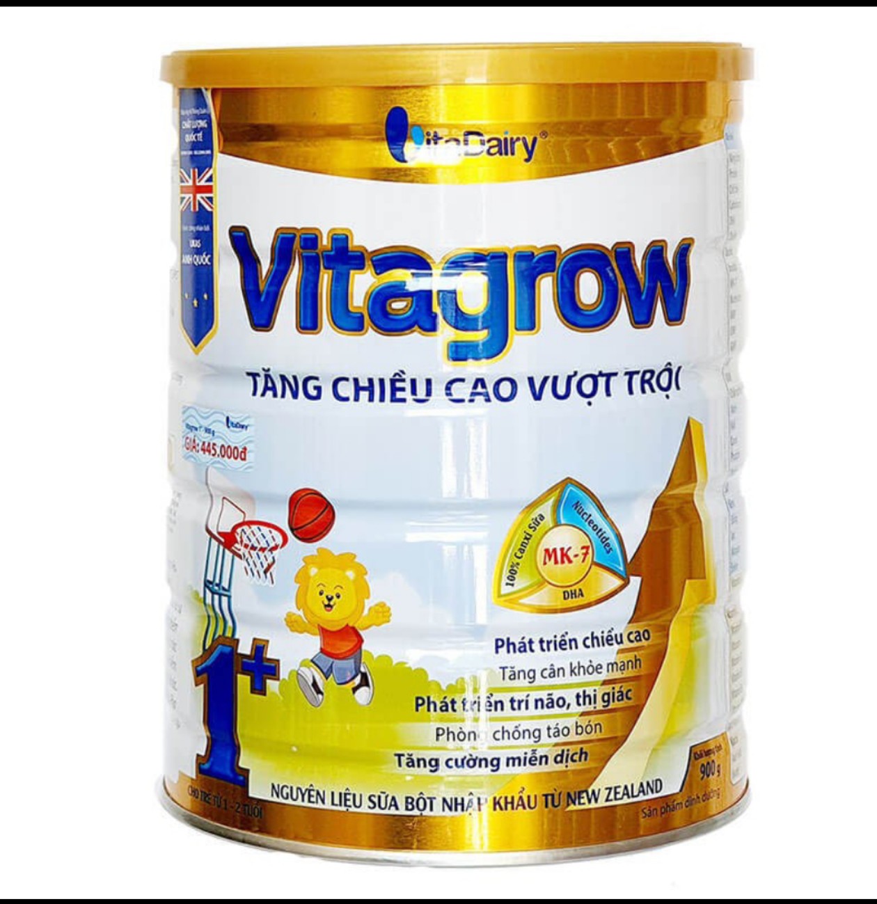 Sữa vitagrow 1 900g