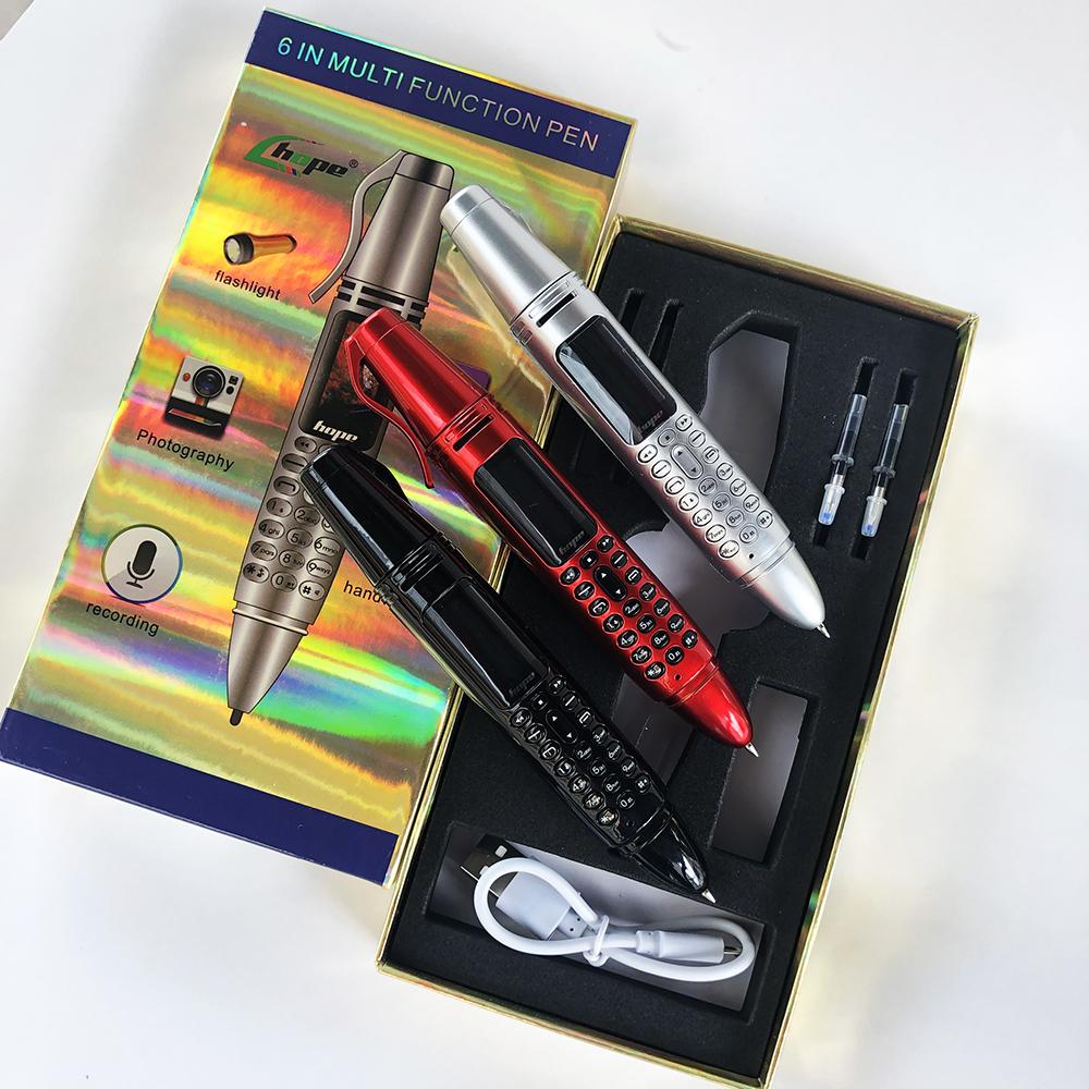 Điện thoại nhỏ gọn hình cây bút độc đáo Hope AK007 ( Viết được ) 2sim