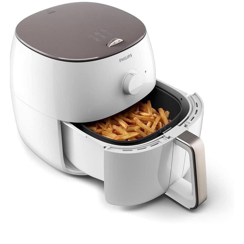 Nồi chiên không dầu philips hd9750/20 airfryer xxl trắng, 3.5l, 2225w.