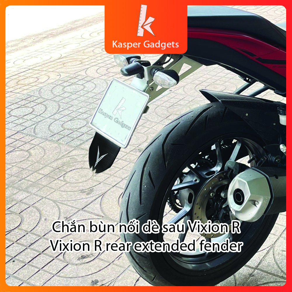 Chắn Bùn Nối Dè Sau Yamaha Vixion R rear extended fender