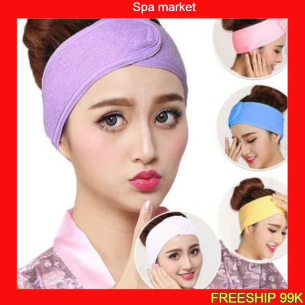 Băng đô quấn tóc spa