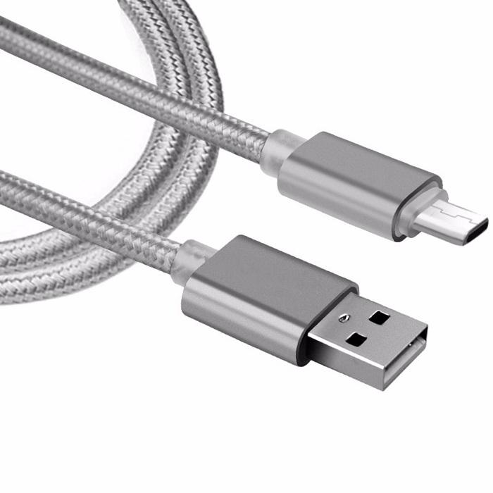 Cáp sạc sam sung bọc dù hoco sạc cực nhanh dài 1m