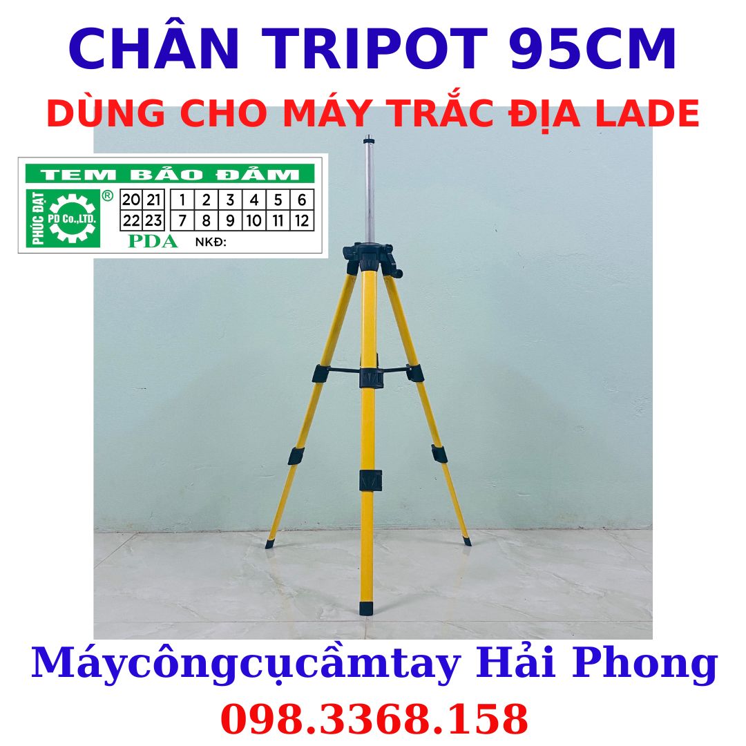 Chân máy trắc địa lade 95cm . chân máy bắn cốt lade 95cm.