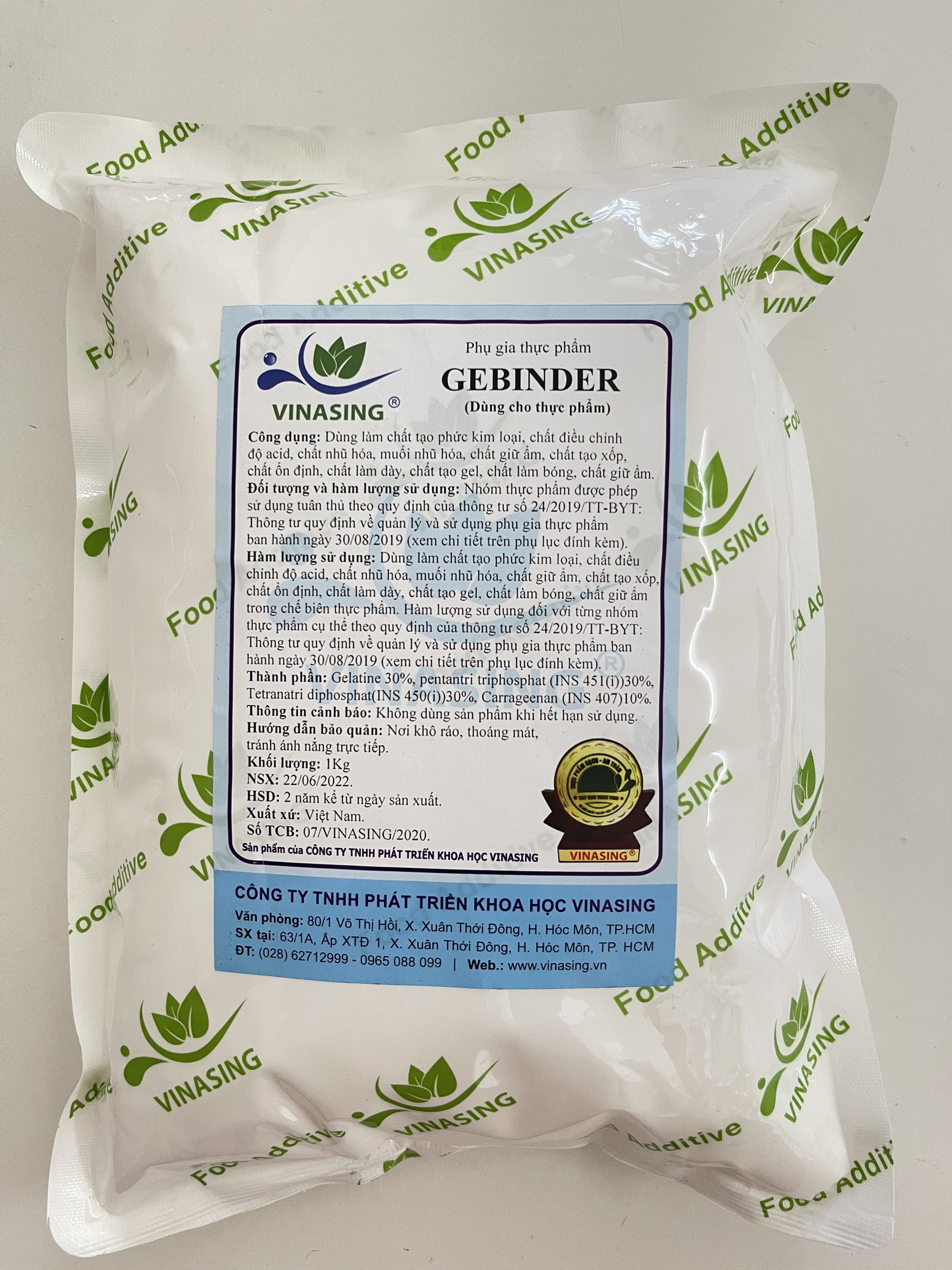Phụ gia tạo liên kết, kết dính gebinder