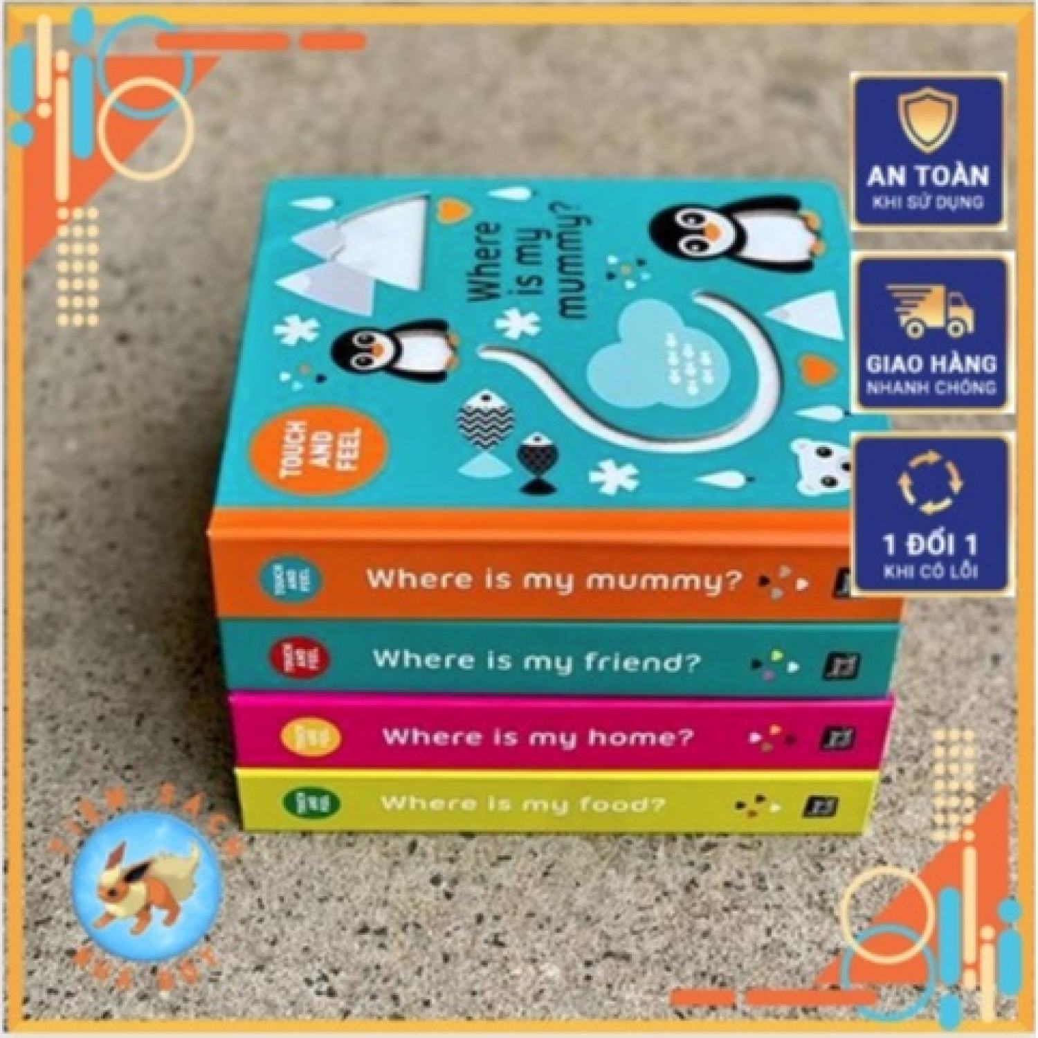 Bộ sờ chạm touch and feel - where is ....?