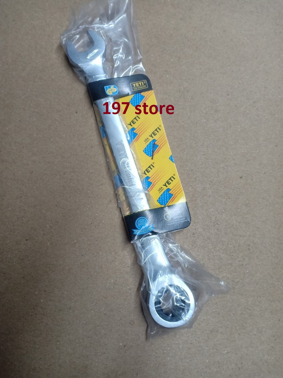 Cờ lê tự động đảo chiều 13mm Vòng miệng tự động YETI số 13