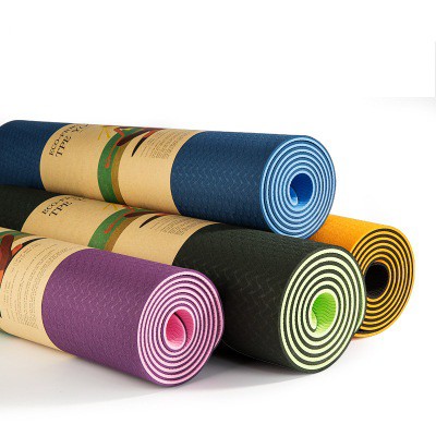 Thảm tập Yoga cao cấp 2 mặt, chất liệu TPE mềm mại