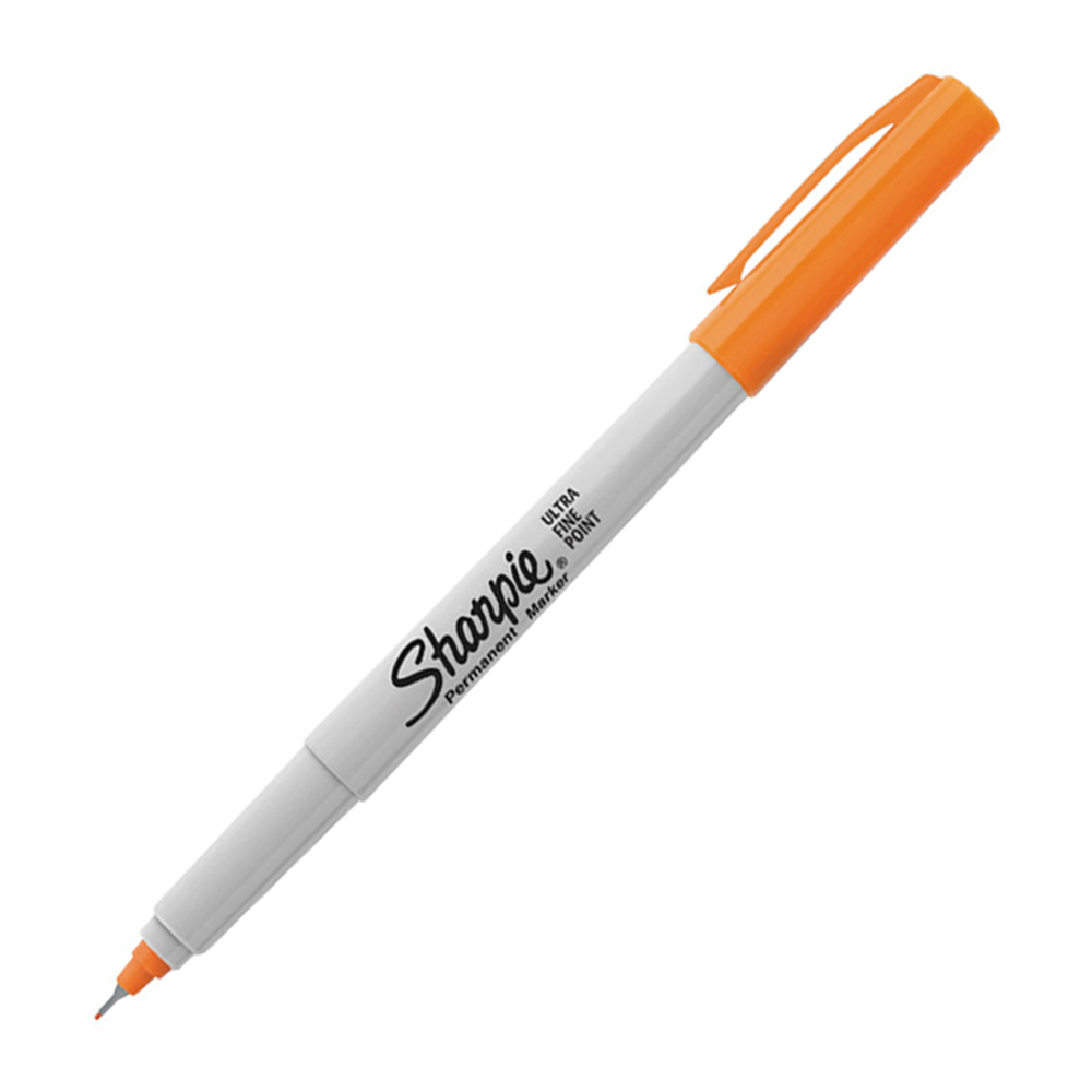 Bút lông dầu ngòi kim Sharpie Ultra Fine - Cam