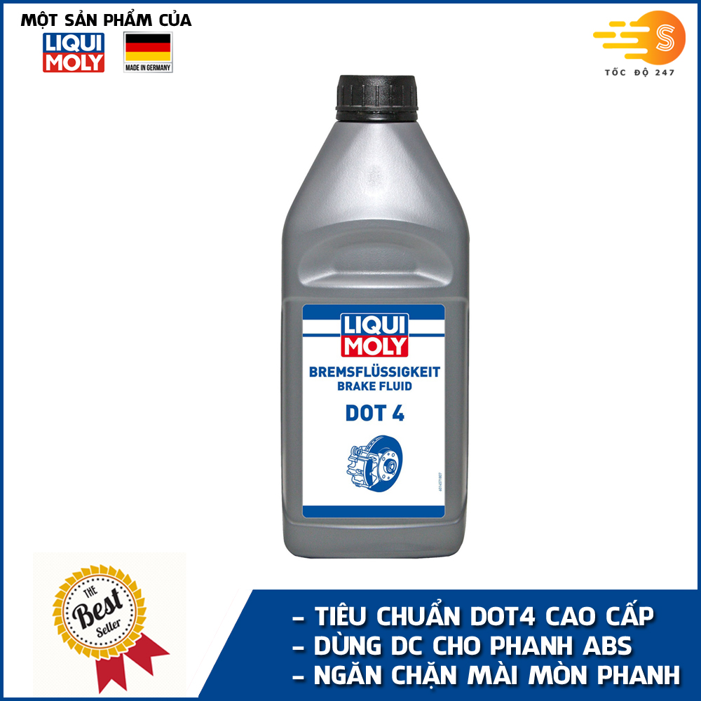 Dầu thắng DOT 4 cao cấp Liqui Moly 3093 - Tốc Độ 247