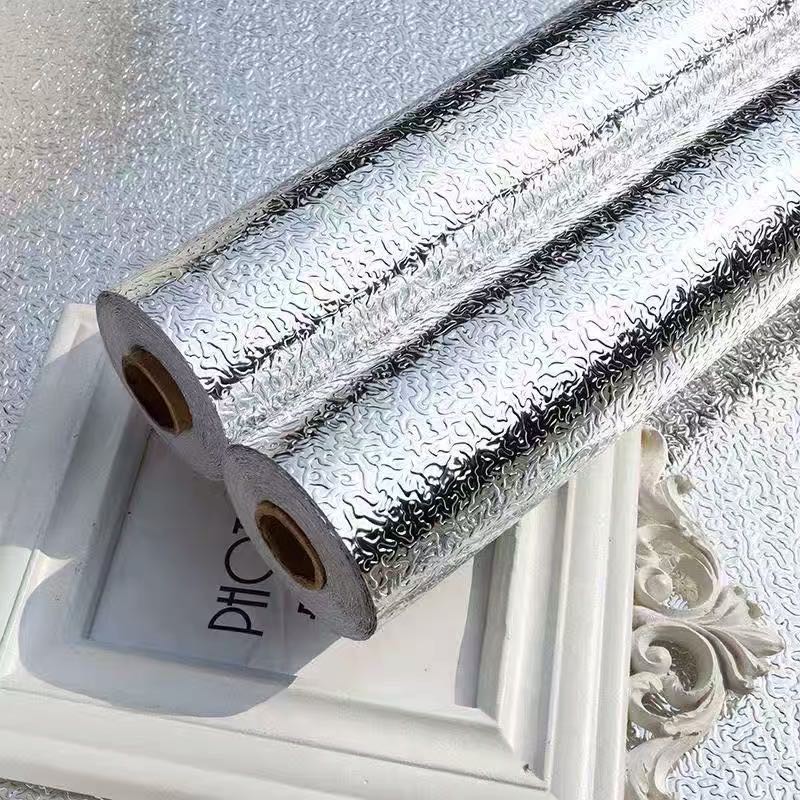 [SIÊU DÍNH] DECAL DÁN TƯỜNG NHÀ BẾP CAO CẤP - CÁCH NHIỆT CHỐNG NƯỚC DÁN ĐƯỢC TRÊN MỌI BỀ MẶT SIÊU CHẮC - CUỘN GIẤY BẠC DÁN BẾP LÓT TỦ CHÉN LAVABO 3D THẾ HỆ MỚI CHỐNG THẤM NƯỚC CHỐNG BÁM DẦU MỠ LOẠI TỐT DÙNG CỰC BỀN