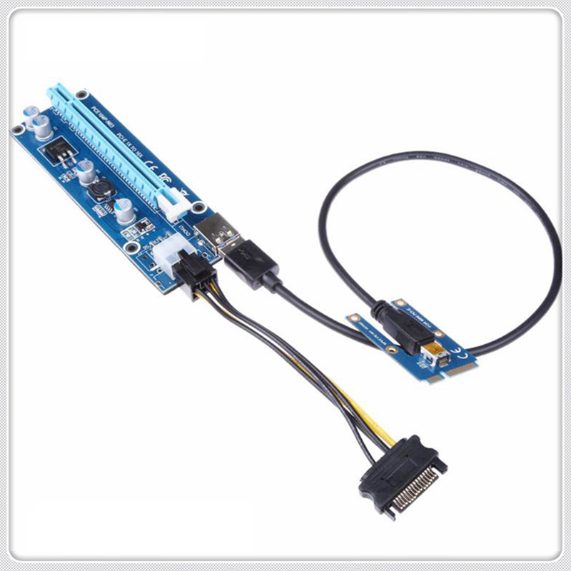 meishikankan3] Mini PCIe to PCI Express 16X Riser for Laptop External image  Card EXP GDC BTC MPCIe to PCI-E Slot Mining Card Lazada PH