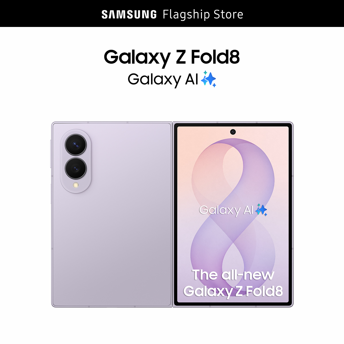 Điện thoai Samsung Galaxy Z Fold8, 256GB | 512GB, Màn hình lớn tỷ lệ 4:3, Chip Snapdragon, Pin 4,800mAh, Galaxy AI - 4