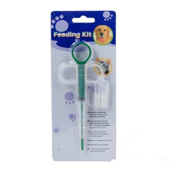 Feeding kit - dụng cụ bơm thuốc và thức ăn cho thú cưng nhanh chóng thuận tiện an toàn và hiệu quả