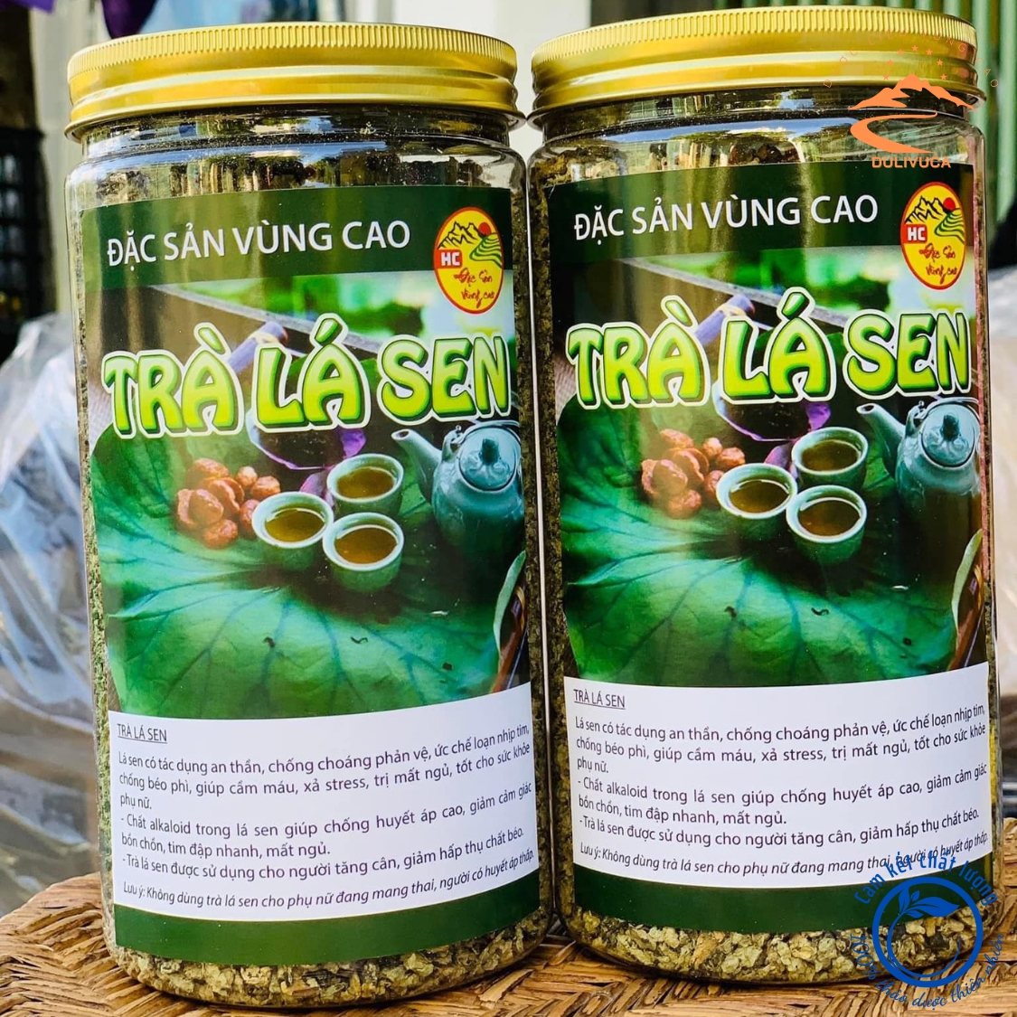 Trà lá sen non cuộn, sấy lạnh giảm cân thượng hạng, đặc sản trà lá sen, chè lá sen vo viên, sao vàng giúp giảm mỡ máu, tăng sức đề kháng, an thần