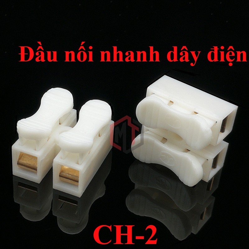 Đầu nối nhanh dây điện - cút nối dây điện ch-2 2p ch-3 3p