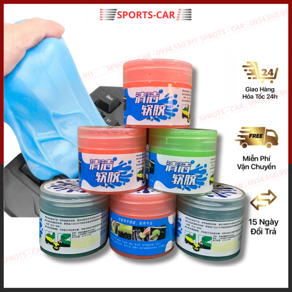 Gel làm sạch bụi bẩn đa năng lau bụi các thiết bị
