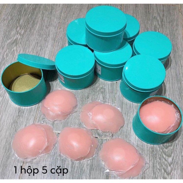 Hộp 10 Miếng Dán Nhũ Hoa Sinicone Siêu Mềm