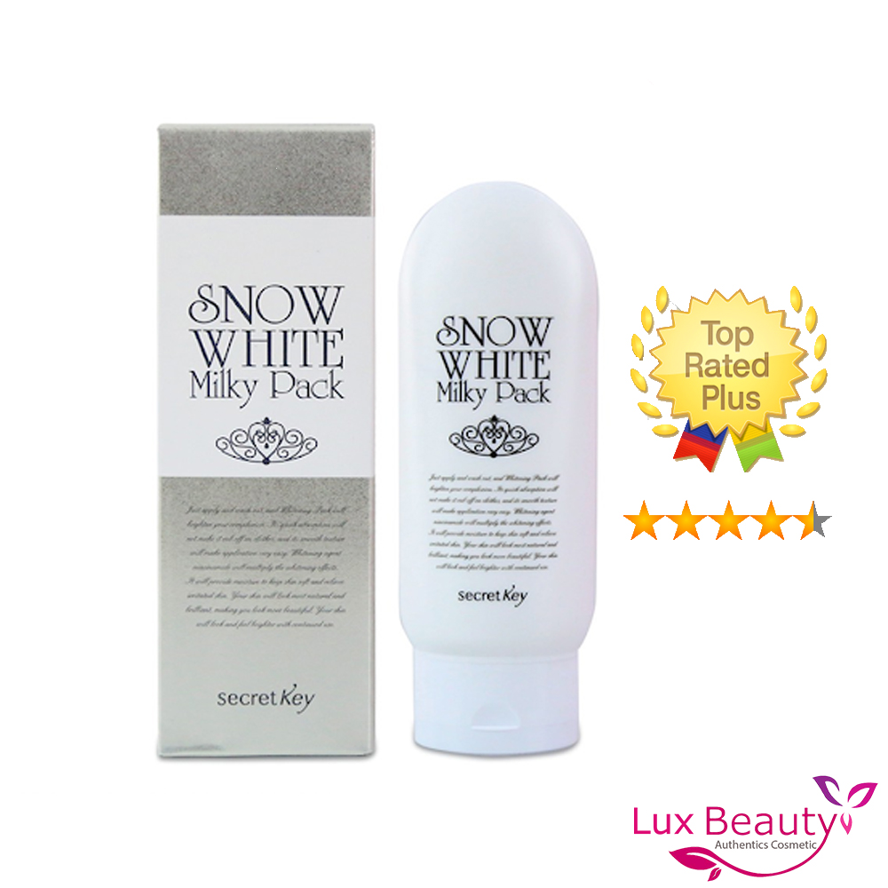 Kem tắm trắng Secret Key Snow White Milky Pack