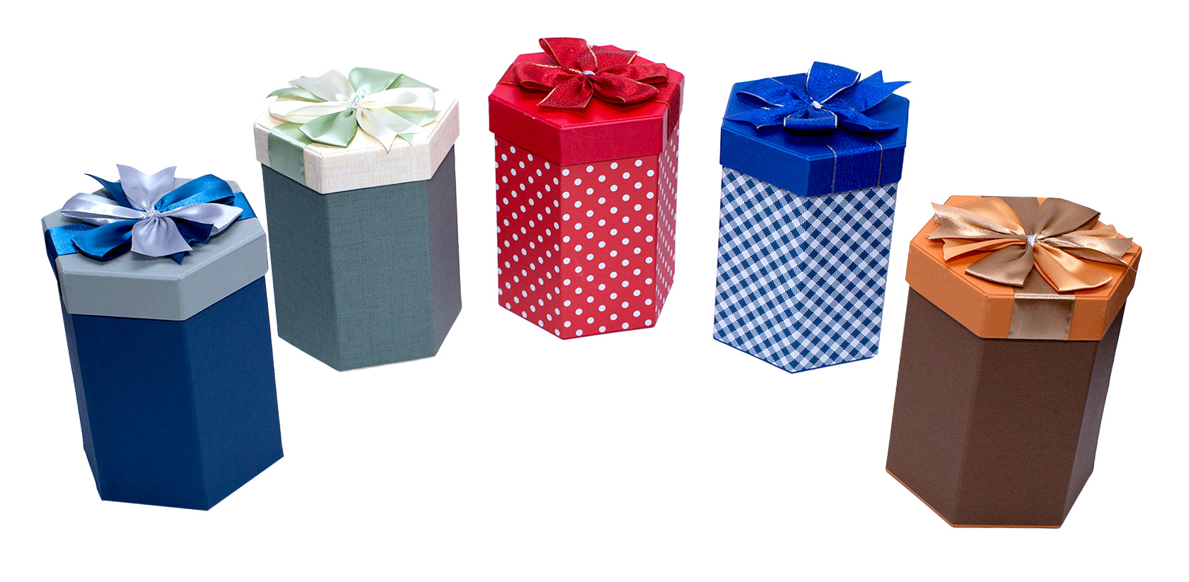 Hộp Quà Lục Giác Phượng Hoàng L011 - 13 x 18,5 cm