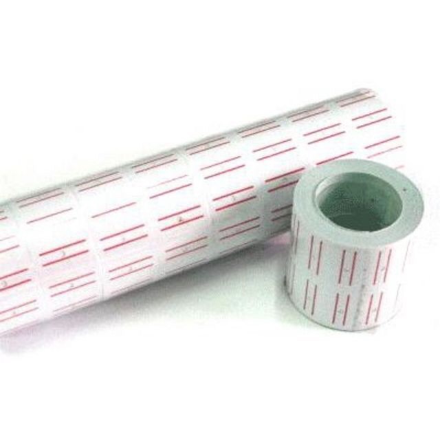 1 cây gồm 10 cuộn Giấy bấm giá trắng dày chất lượng