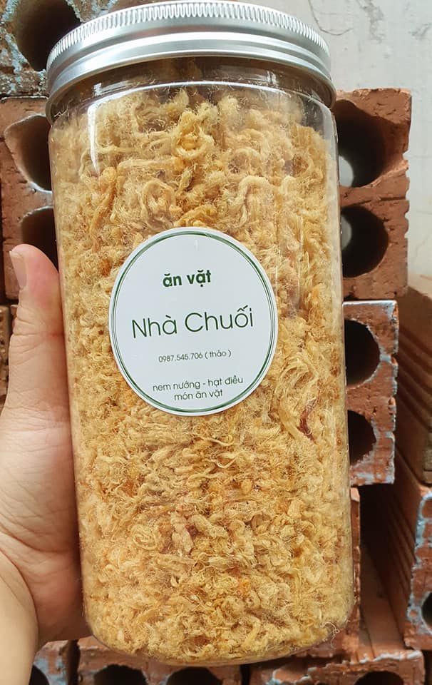 Chà Bông Heo Nhà Làm