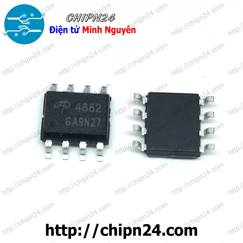 Mosfet dán ao4882 sop-8 8a 40v