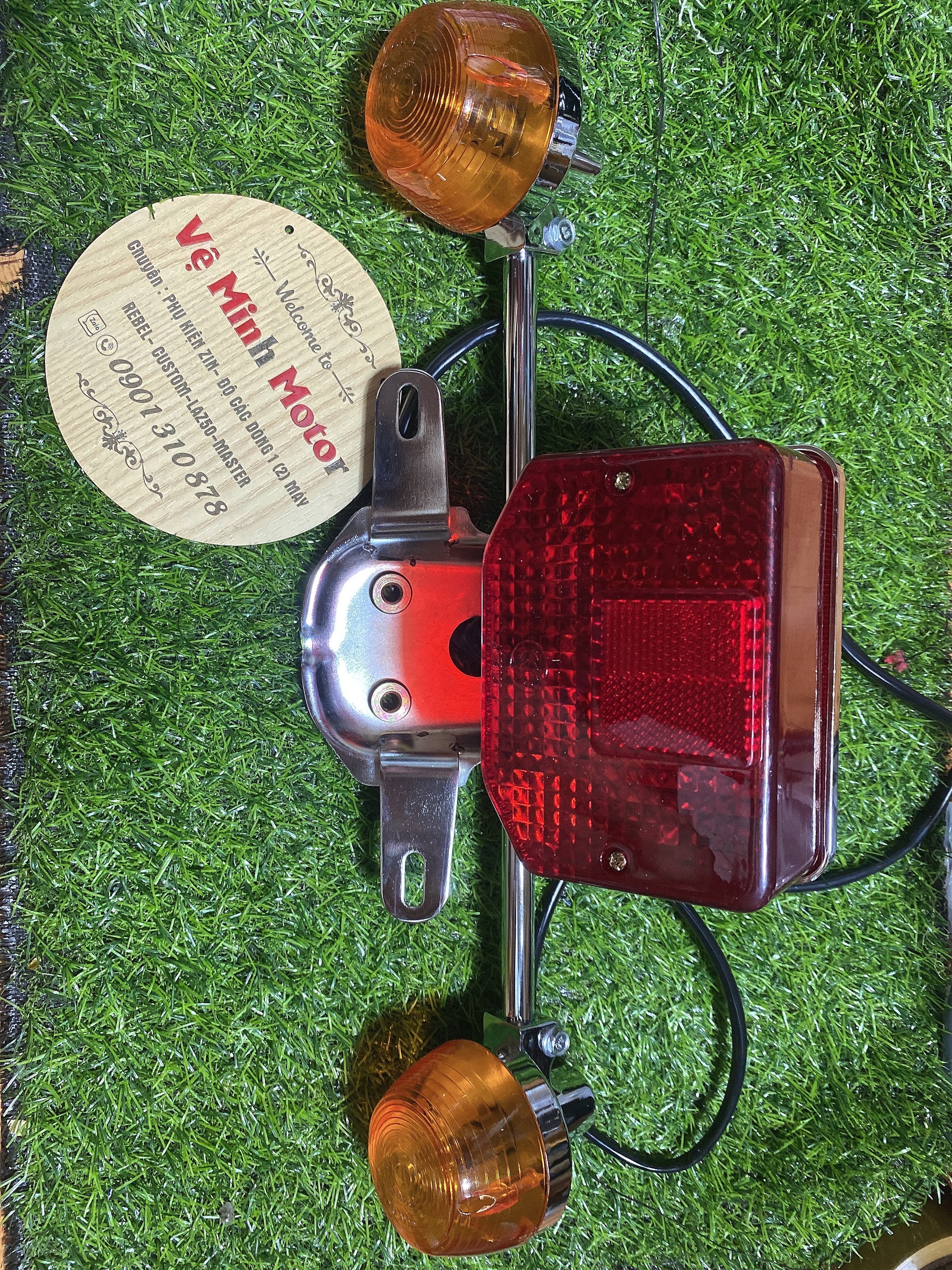 Đèn hậu master 125,custom 125 - đèn lái master 125,custom 125