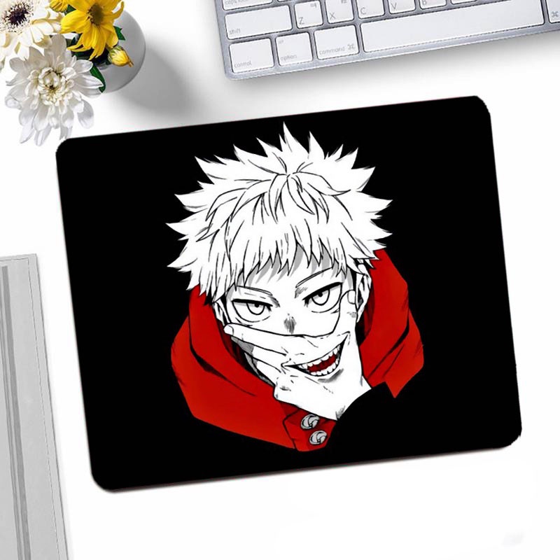 Miếng lót chuột IN HÌNH Jujutsu kaisen Chú thuật hồi chiến anime chibi xinh xắn quà tặng dễ thương